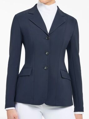 RJ Classics Orange Label Hunter/Jumper Show Coat Navy